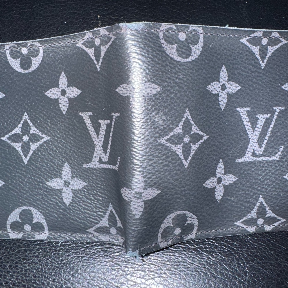Louis Vuitton Black Monogram Men's Multiple Wallet - Picture 6 of 7